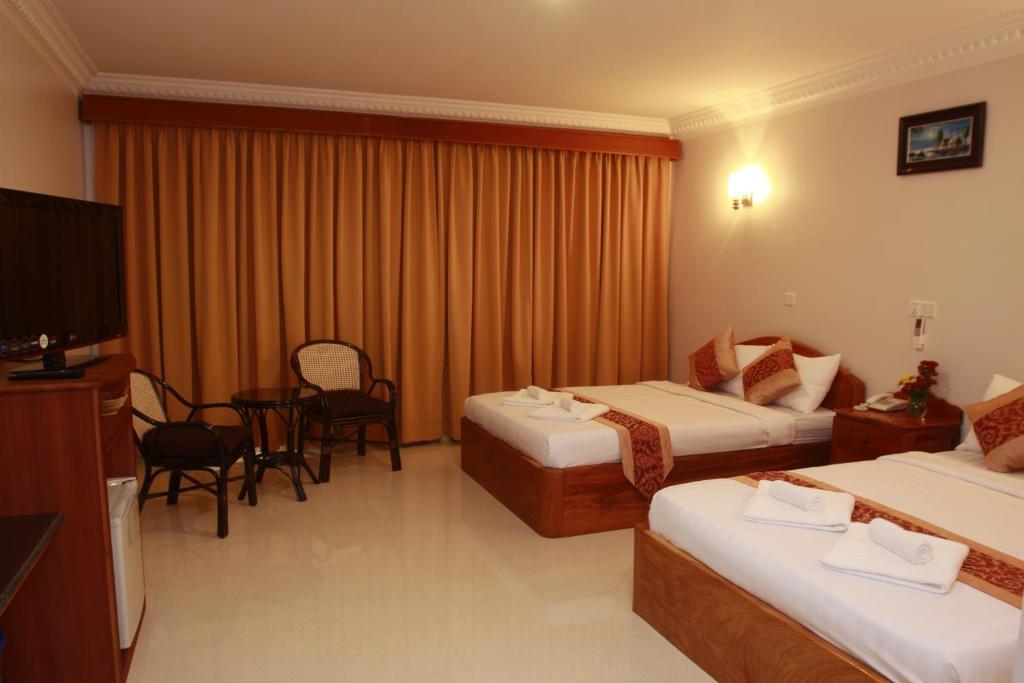 White Beach Hotel Сиханоуквил Стая снимка